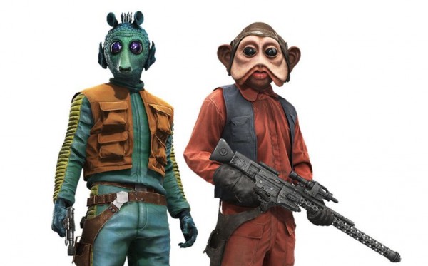 Star Wars Battlefront Greedo and Nien